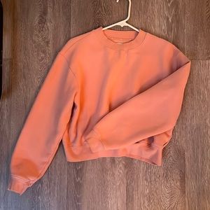 Tna Women's Cozy Fleece Boyfriend Boxy Cropped Size M
